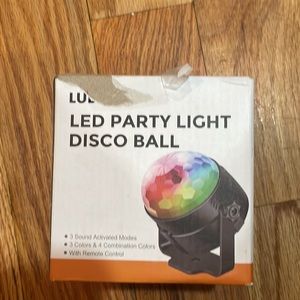 NEW Portable Sound Activated Party Lights for Outdoor and Indoor, Battery